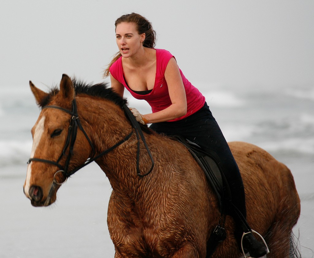 Chuck Westfall-Horses on the Beach 2005-1